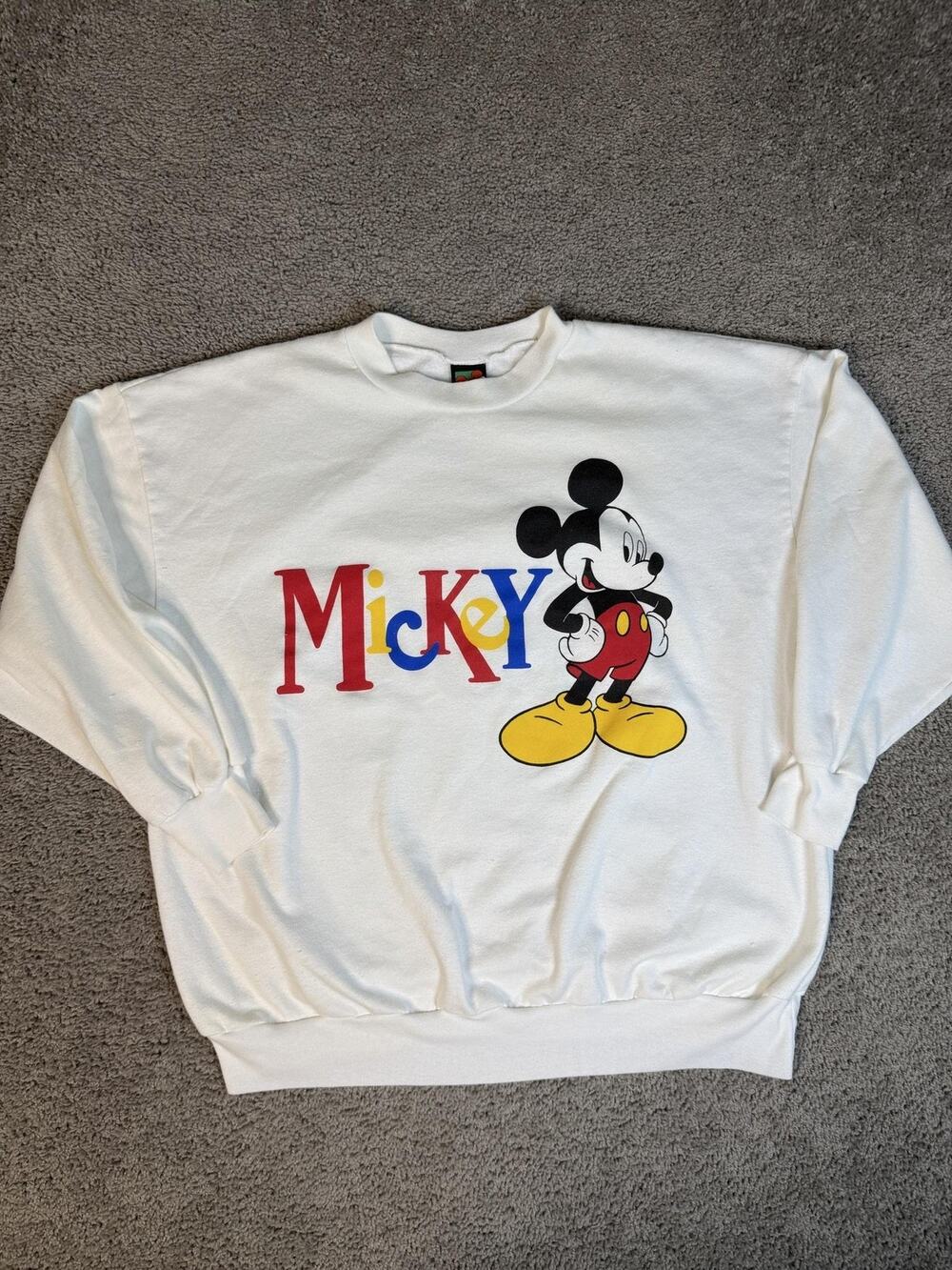 Vintage Mickey Unlimited Sweatshirt Womens 3X Mickey Mouse Crewneck USA 90s
